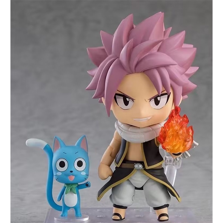 10cm Figure Anime FAIRY TAIL #1741natsu Dragneel Action Figure #1924patung Lucy Heartfilia Model Kolekte Hadiah Mainan Boneka