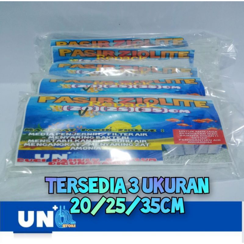 PASIR ZIOLITE MEDIA PENJERNIH AIR AQUARIUM/AQUASCAPE REPACK