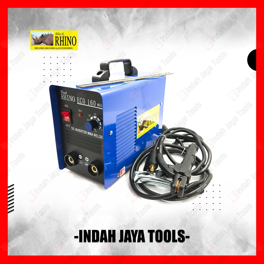 RHINO 160E Mesin Las Listrik Inverter Travo MMA 160 E A 160A