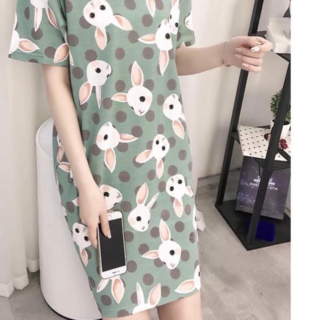 ✭ Daster kaos jumbo import chic ←