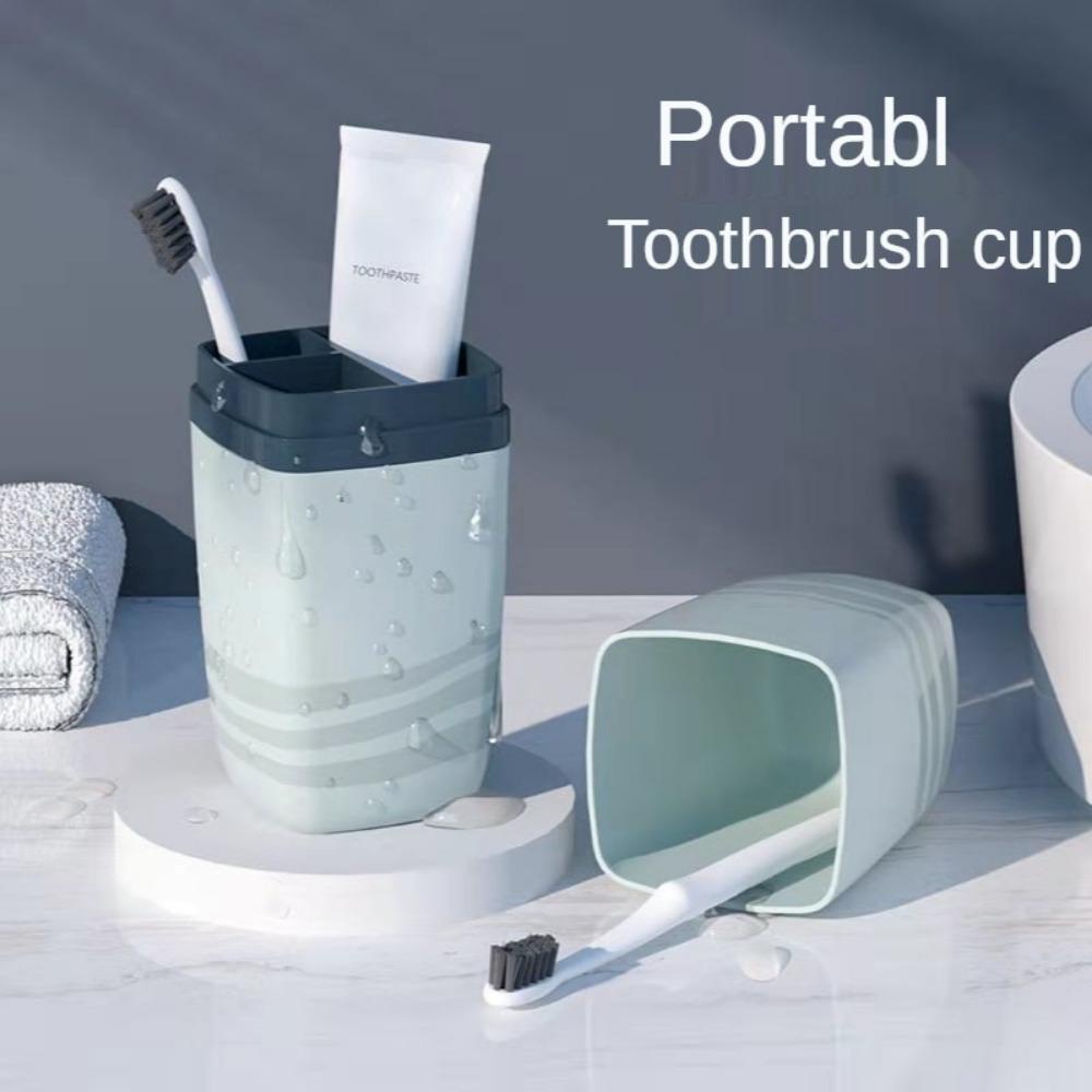 Solighter Toothbrush Cup Gelas Kumur Silinder Odol Portable