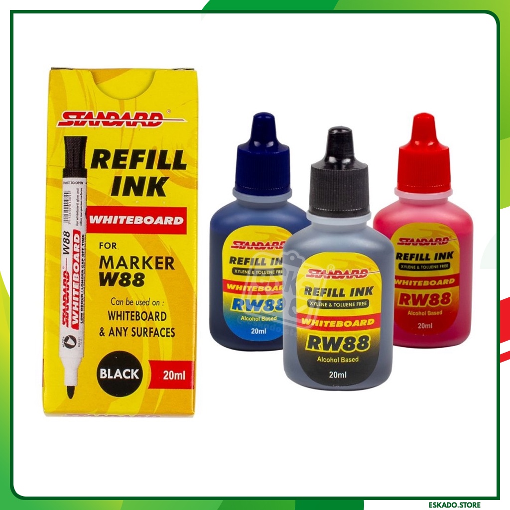Isi Spidol WhiteBoard Standard / Refill Spidol WhiteBoard Standard 20 ml
