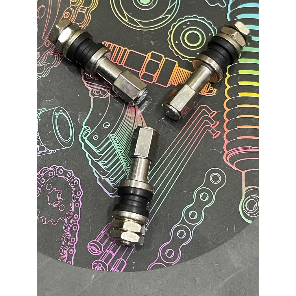 [1 PCS] PENTIL TUBELESS MOTOR BESI PANJANG SEDANG PENDEK