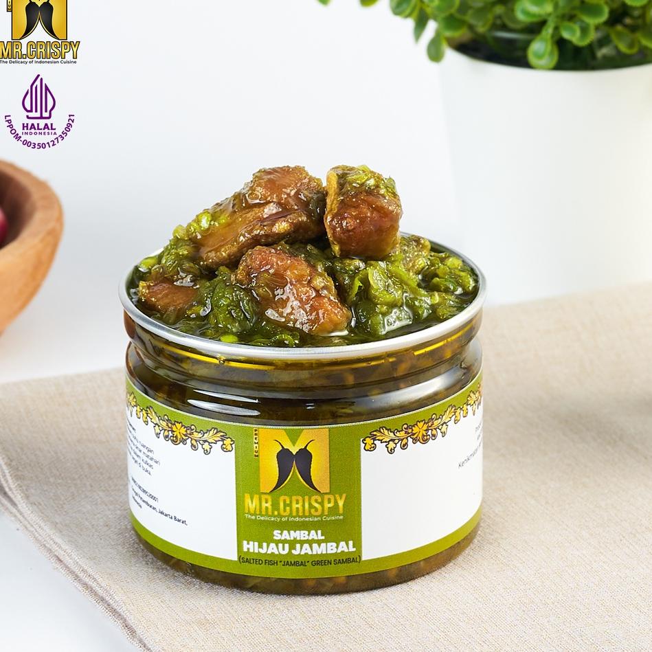 

COD Sambal Hijau Jambal/ Sambel Mr.Crispy 