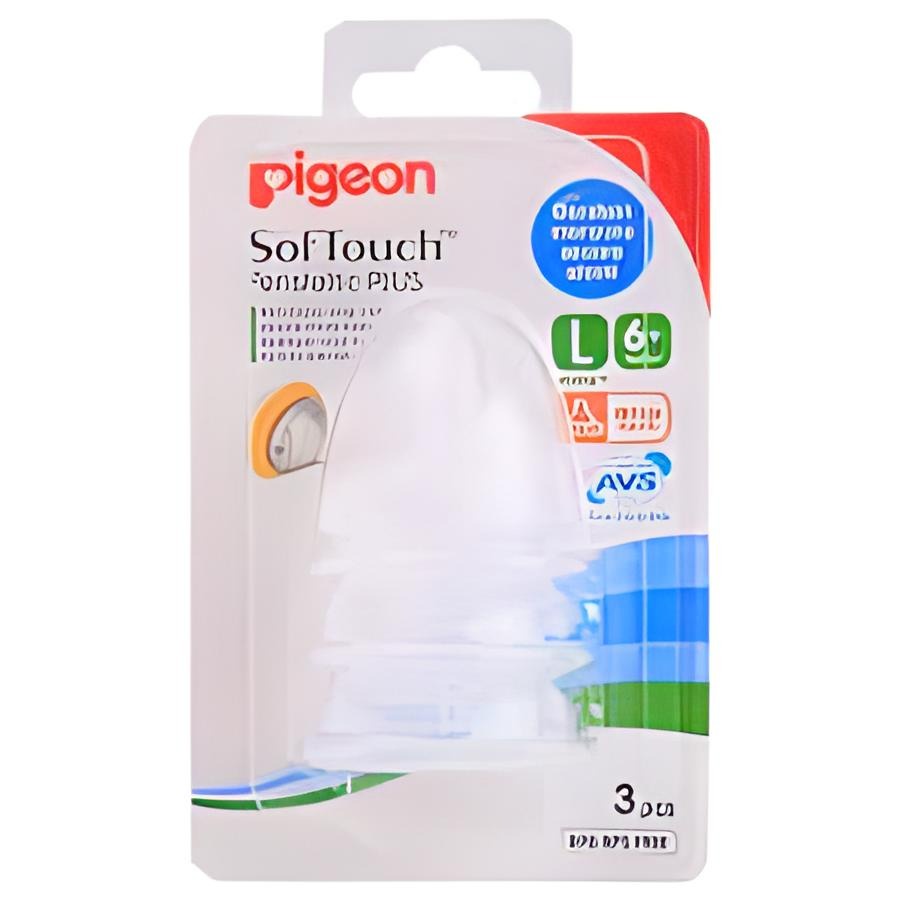 Pigeon Dot Bayi Leher Lebar | Pigeon Nipple Blister Wide Neck Peristaltic Plus | Karet Dot Baby Pigeon