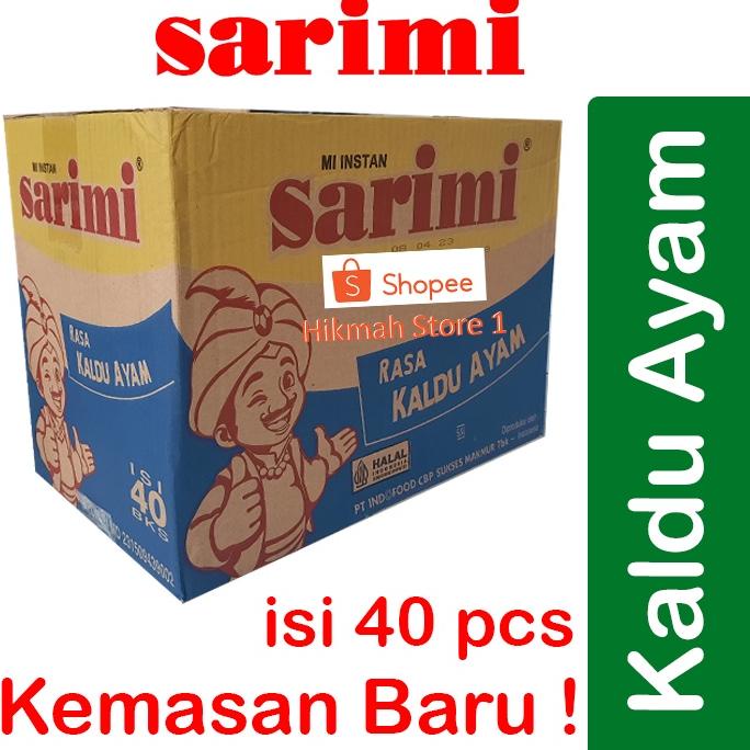 

『MPD』 MIE TERMURAH SARIMI SARIMIE KALDU AYAM 1 DUS ISI 40 BUNGKUS