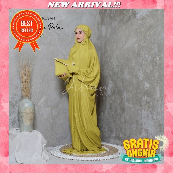 Mukena Dewasa Traveling Bali Bahan Adem Cewek Remaja Premium Cod Lebaran Fashion Motif Terbaru Katun