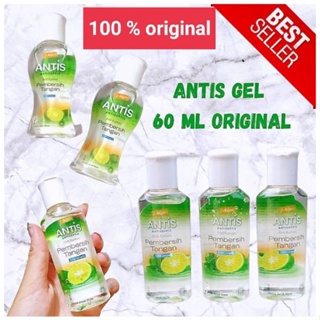 Image of antis hand sanitizer 60ml gel