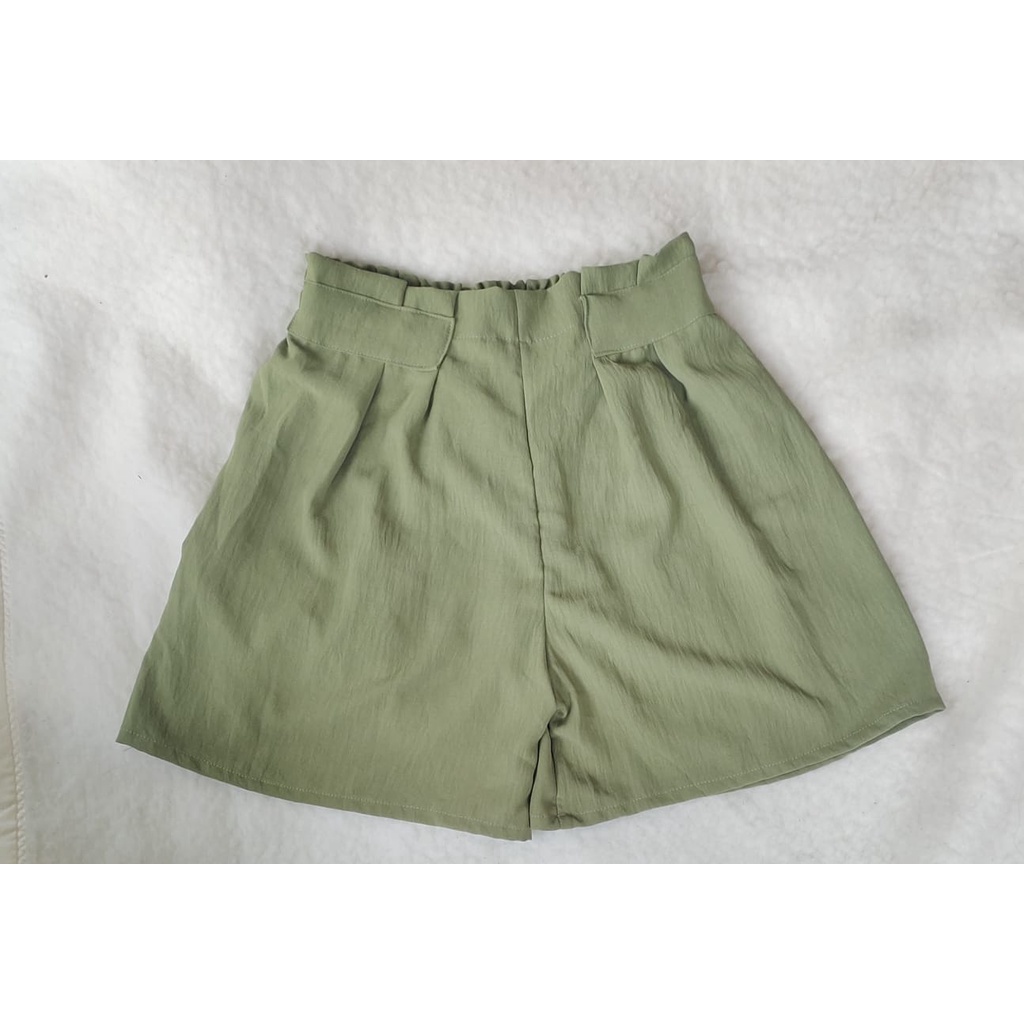 celana pendek rufflle hotpants airflow 40-60kg