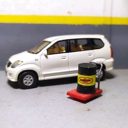 Acc diorama Troli bengkel skala 1/64