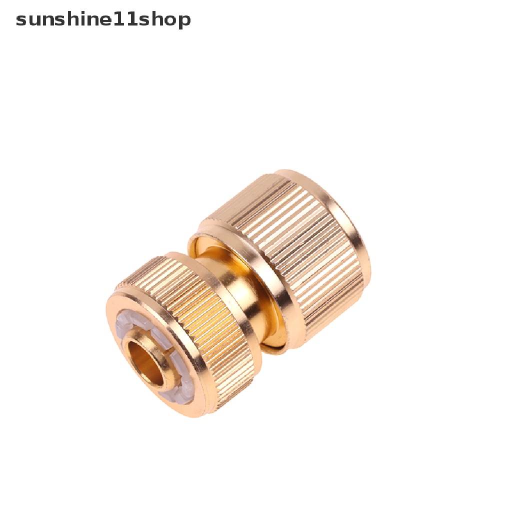 Sho Adaptor Selang Lapis Tembaga Bahan Aluminium alloy, Sambung Taman Untuk Irigasi Penyiraman N