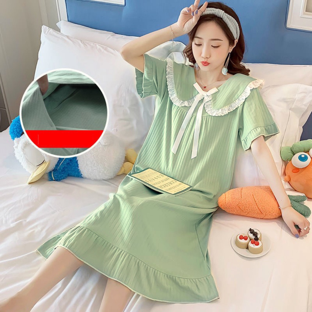 TELLY ➡️376 Baju Tidur Daster Wanita Import Motif Kartun Lucu Cute Imut