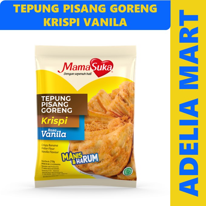 

Tepung Pisang Goreng Vanilla MamaSuka