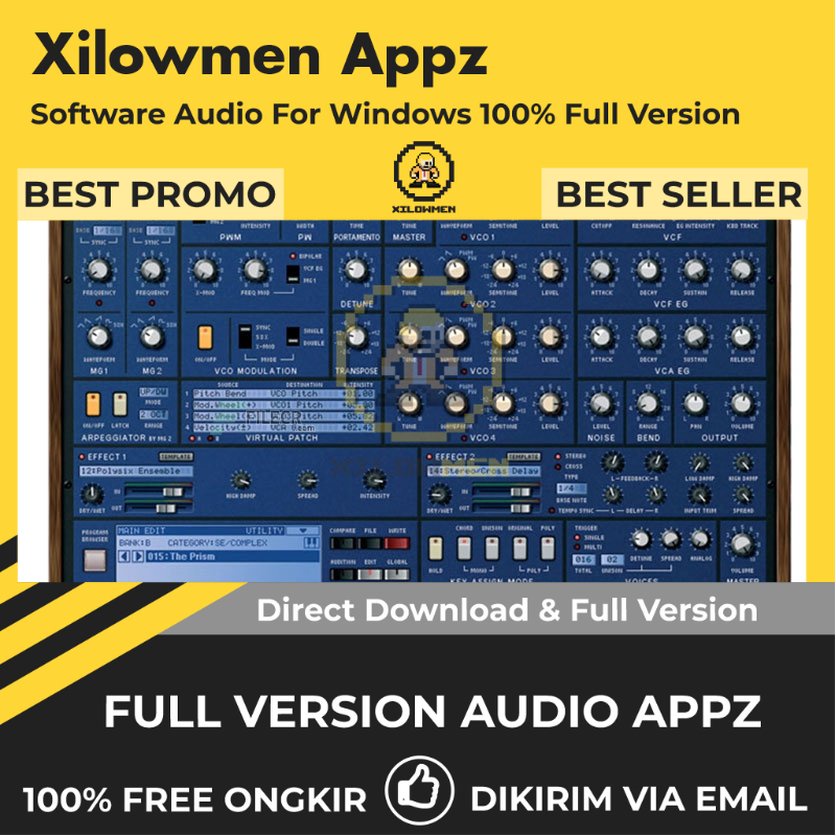 [Full Version] KORG MonoPoly Pro Lifetime Audio Software WIN OS