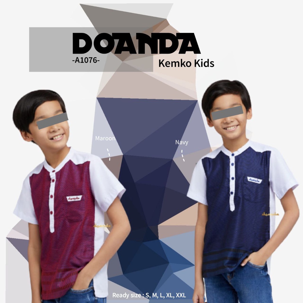 DOANDA KEMKO KEMEJA KOKO BAJU MUSLIM KOKO ANAK A1076