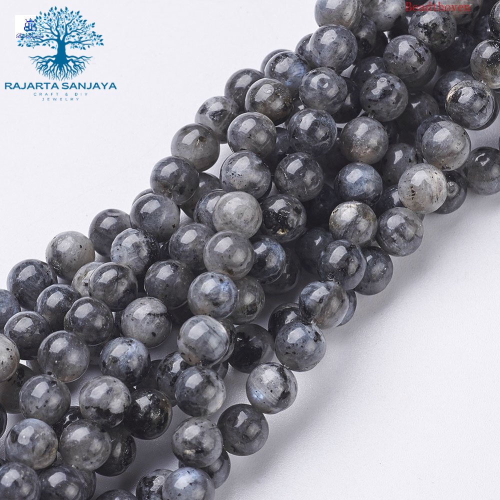 Butir Batu Labradorites Beads Natural Stone Beads