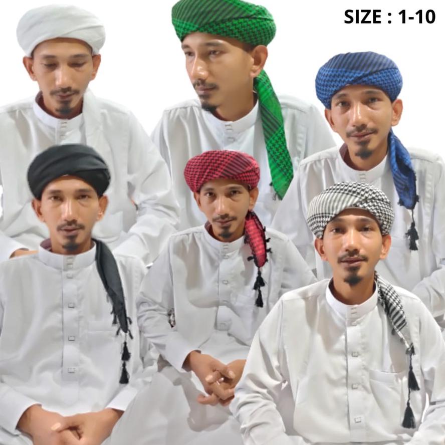 ♗ Peci Imamah Permanen Sorban Imamah Permanen/Imamah permanen/Peci Sorban imamah Permanen ✿