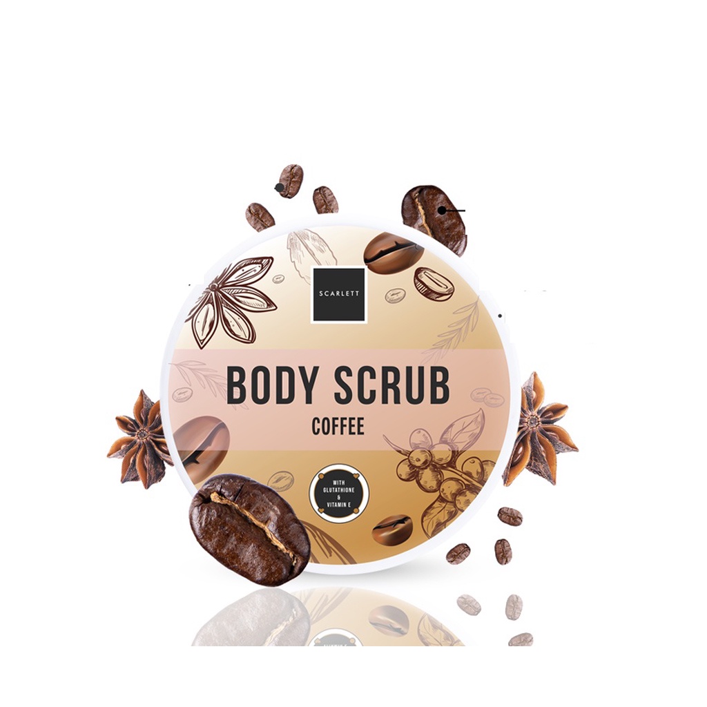 Scarlett Body Scrub - Lulur Pemutih Badan