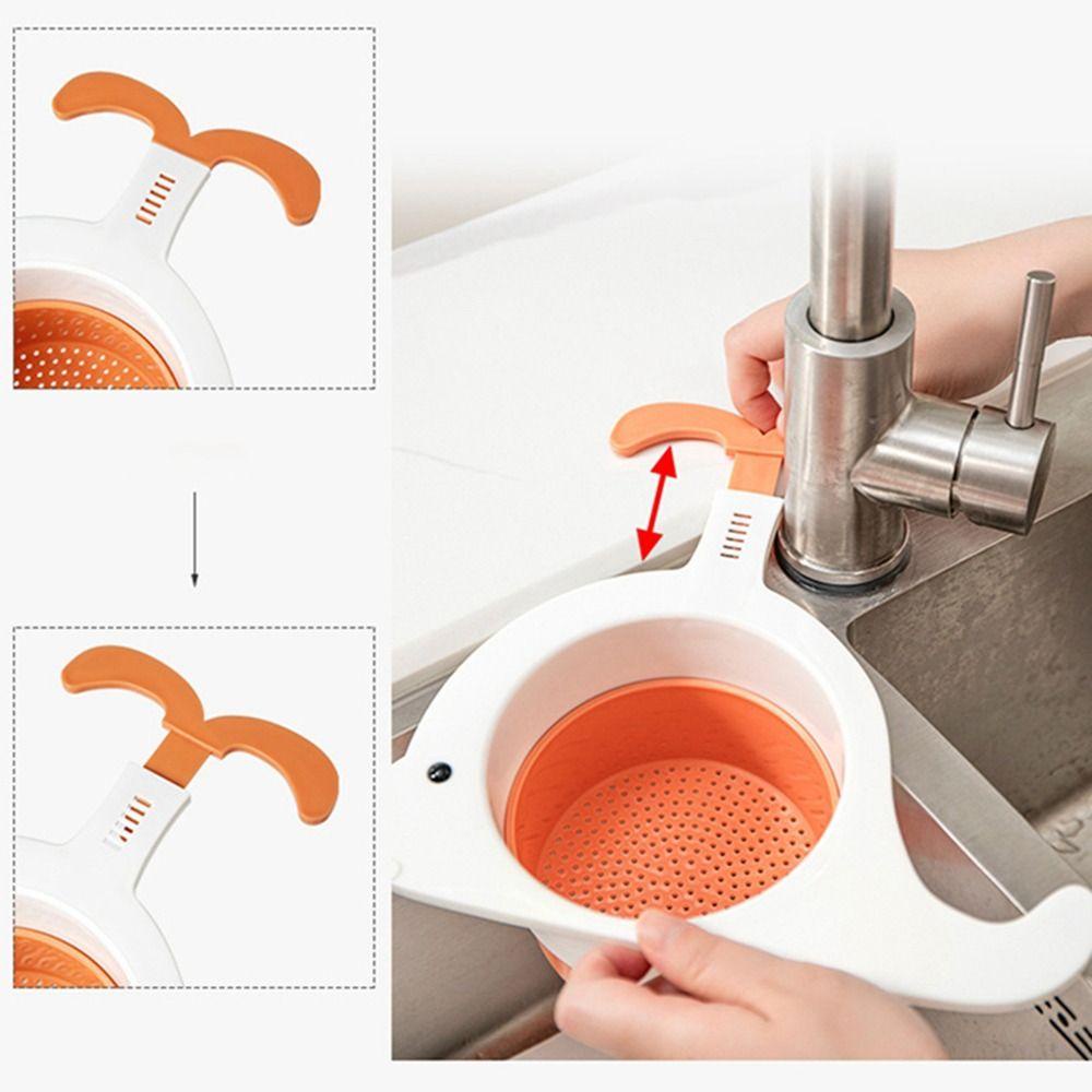 [Elegan] Drain Rack Dapur Keranjang Penyimpanan Hemat Ruang Draining Drying Corner Shelf