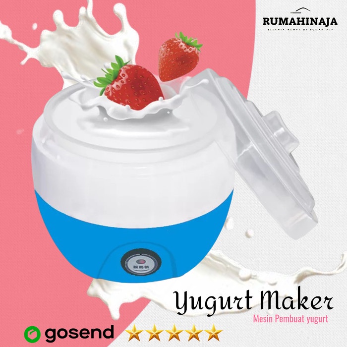 Mesin Alat Pembuat Yogurt Maker Cream Frozen Cetakan Susu Yuger