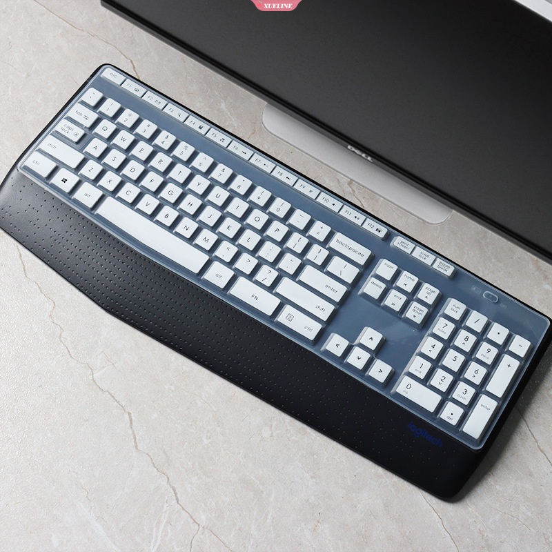 Logitech MK345 K345 Stiker Keyboard Desktop Keys Komputer Aksesoris Laptop Gaming Sarung Keyboard Anti Air [ZXL]