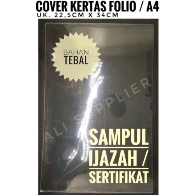 SAMPUL KERTAS F4/A4 / COVER DOKUMEN MIKA KAKU RIGID TEBAL MURAH