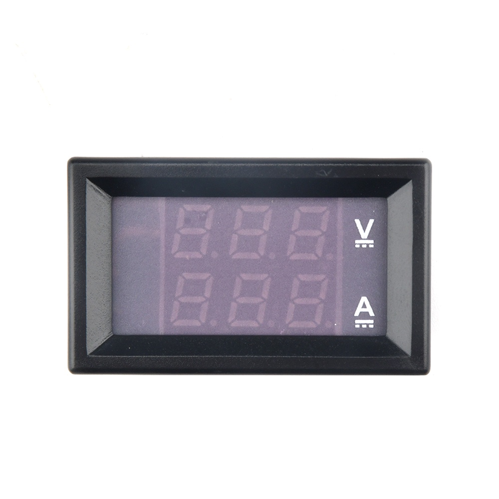 DC 4~30V Voltmeter 10A Ammeter Panel Mount Volt Amp Meter Digital LED