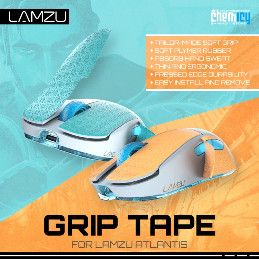 Lamzu Grip Tape / Antislip For Atlantis