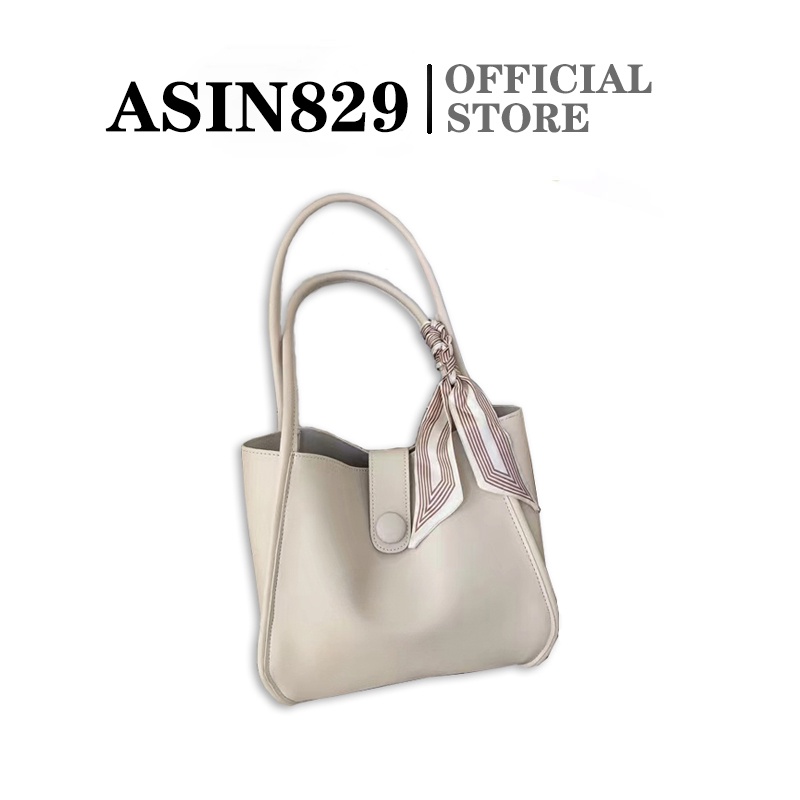 ASIN829 Tekstur Premium Terbaru Ladies Shoulder Bag T551-2 Kapasitas Besar Impor Tas Wanita Korea