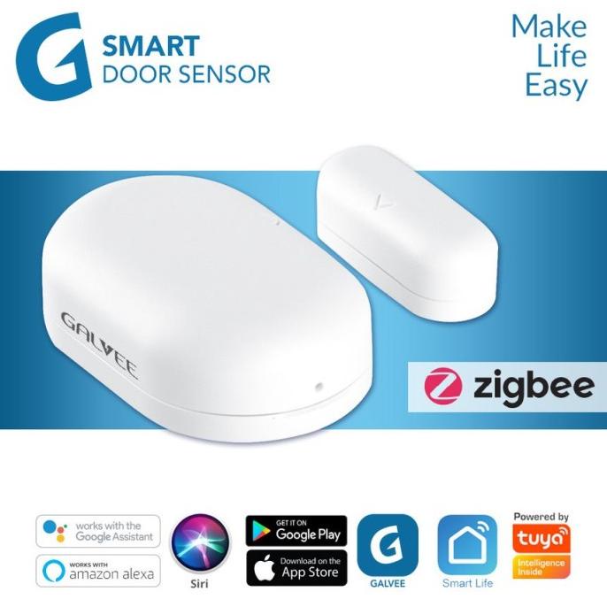 Galvee Smart Zigbee Door / Window Sensor Smart Home Wireless