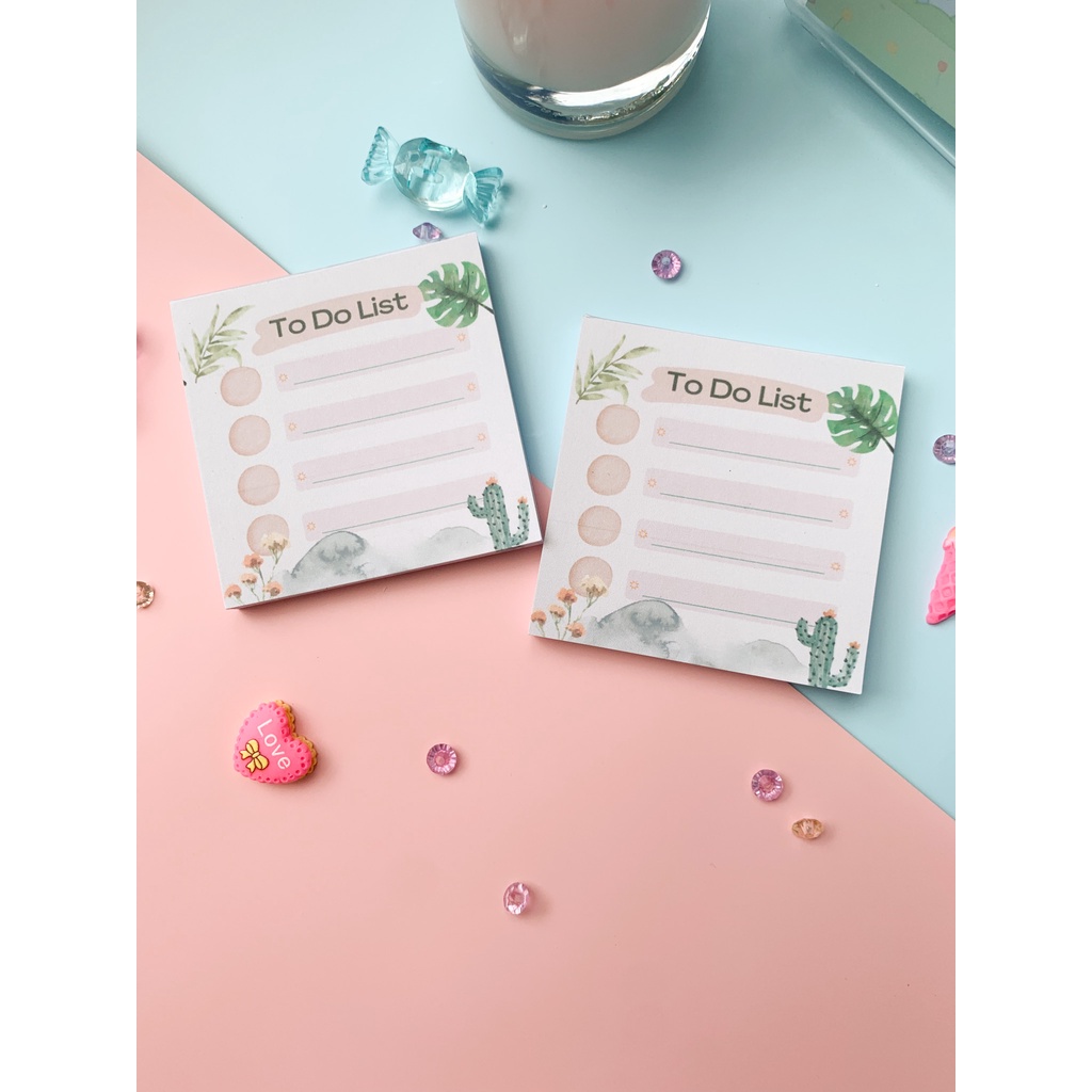 【GOGOMART】Kertas Memo Memopad Memo Notepad / Memo Catatan Bukan Sticky Notes Tempel - MM009