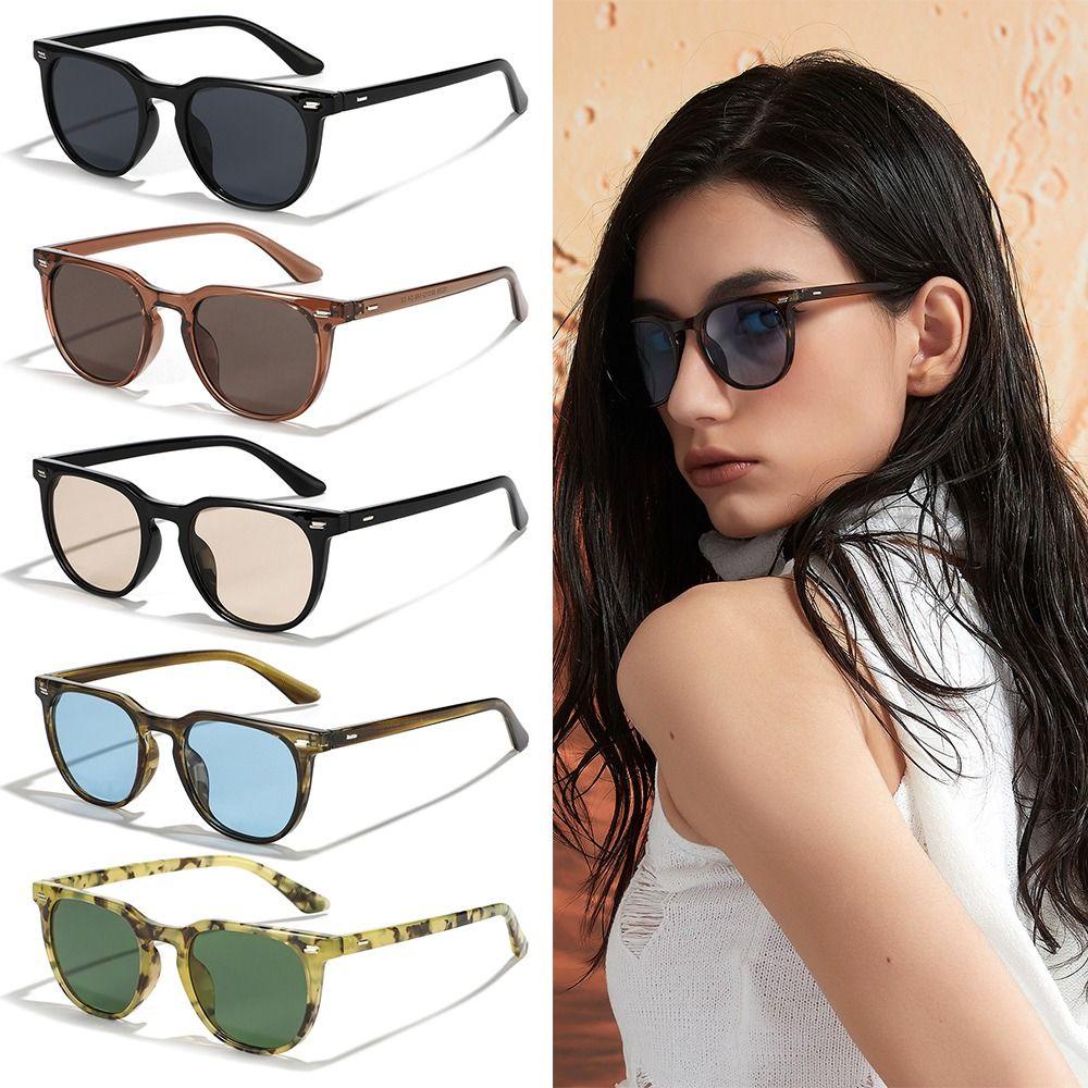 R-flower Trendy Sunglasses Wanita Dan Pria Kacamata Pelindung Matahari Pantai Shades