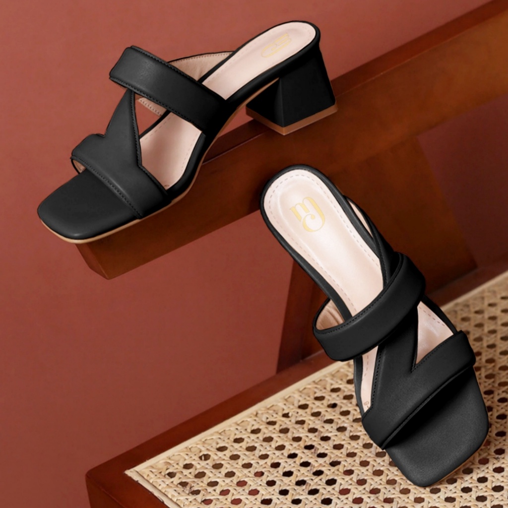 Qz - AZZURA Heels Wanita Hak Tahu RM 02