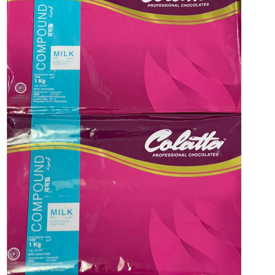 

♗ Coklat Colatta Milk Chocolate Compound - Colatta 1kg ♔