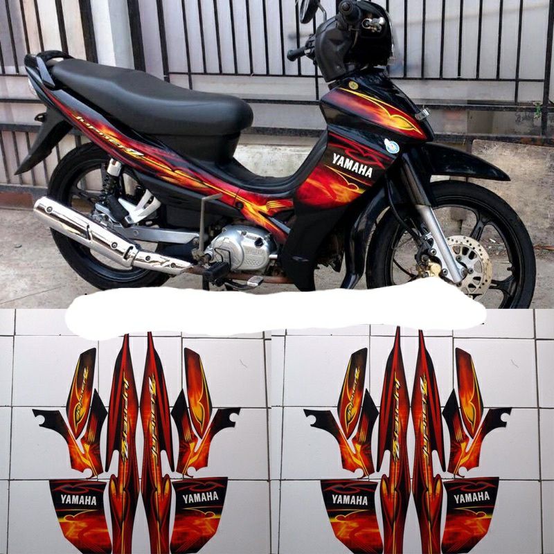 sticker striping  jupiter z 2008 ori untuk jupiter z