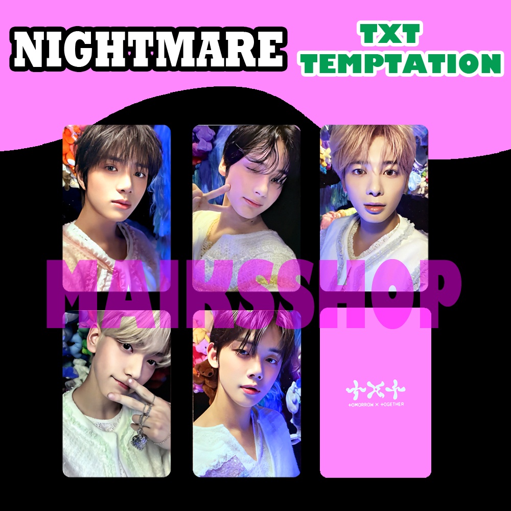 TXT Temptation Photocard Kpop