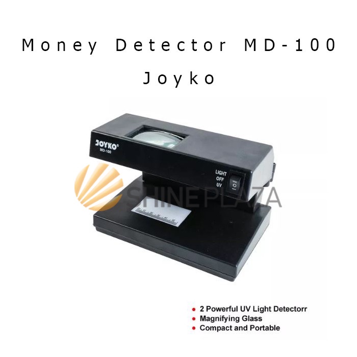 

[[JNT COD]] Alat Pendeteksi Uang Palsu Joyko - Money Detector Joyko MD-100