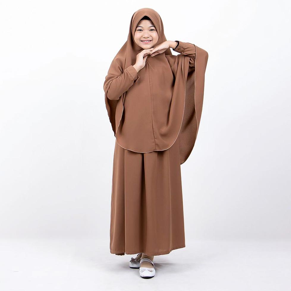 SIAP KIRIM Bajuyuli Gamis Anak Syari Milo