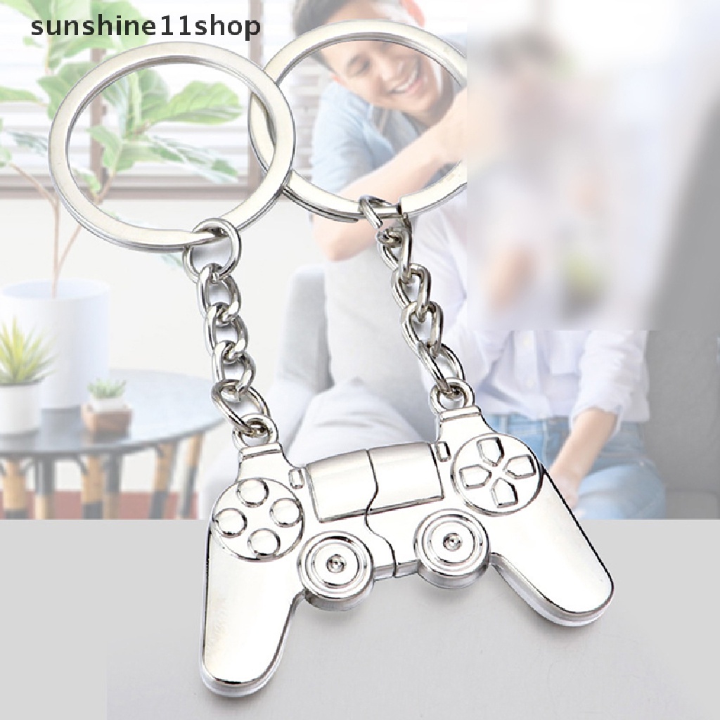 Sho Game handle Pasangan Gantungan Kunci 2 Pcs Pribadi Gantungan Kunci Cinta Hadiah Perhiasan N