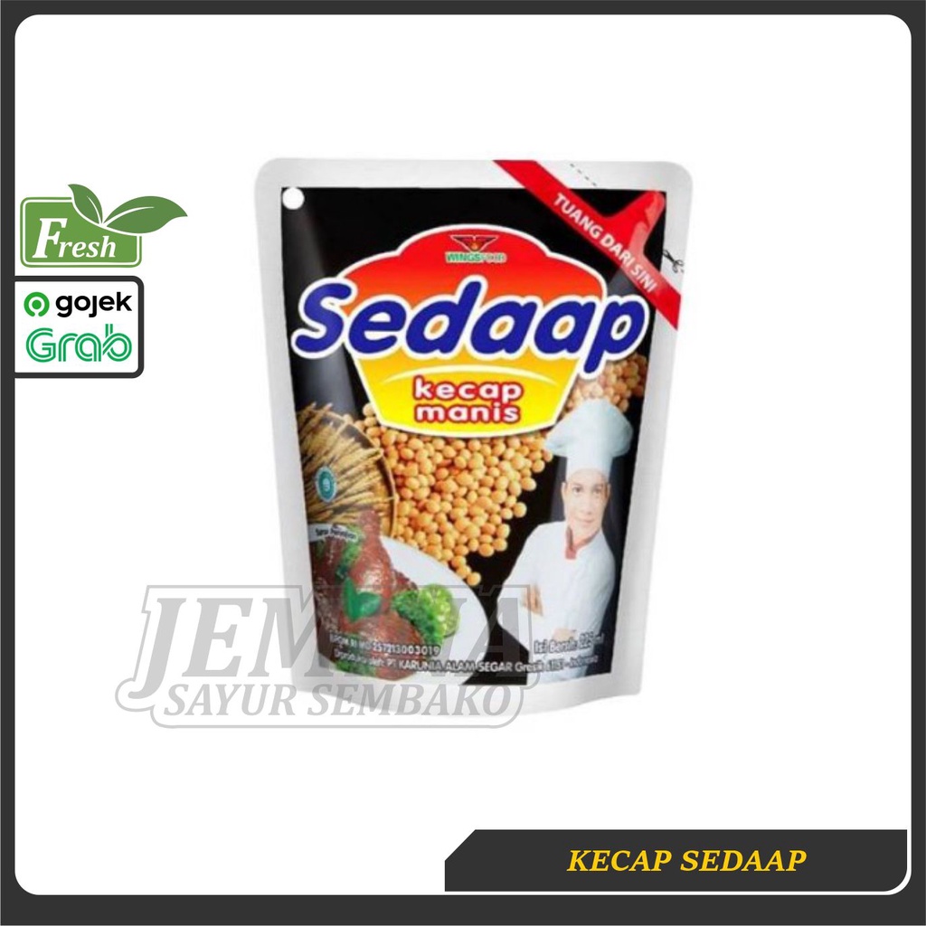 

Kecap Manis Sedap 292ml Refill Sedaap