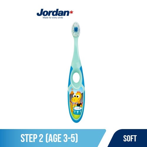 Jordan Oral Care Kids Step 2 Soft - Sikat Gigi Anak