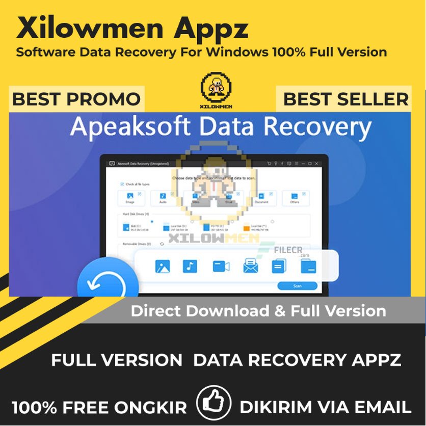 [Full Version] Apeaksoft Data Recovery Pro Lifetime Data Recovery WIN OS