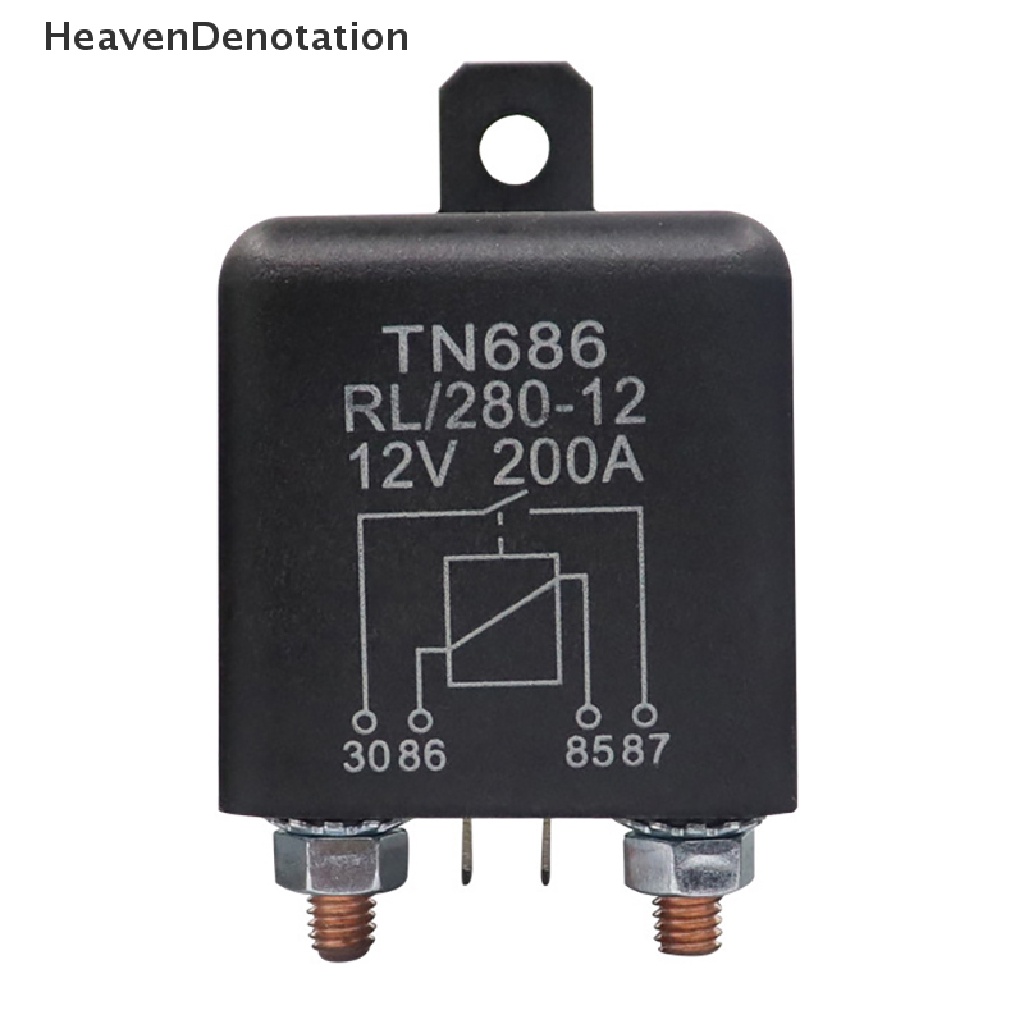 [HeavenDenotation] Relay Starg 200A 100A 12V / 24V Power Automotive Heavy Current Start Car relay HDV