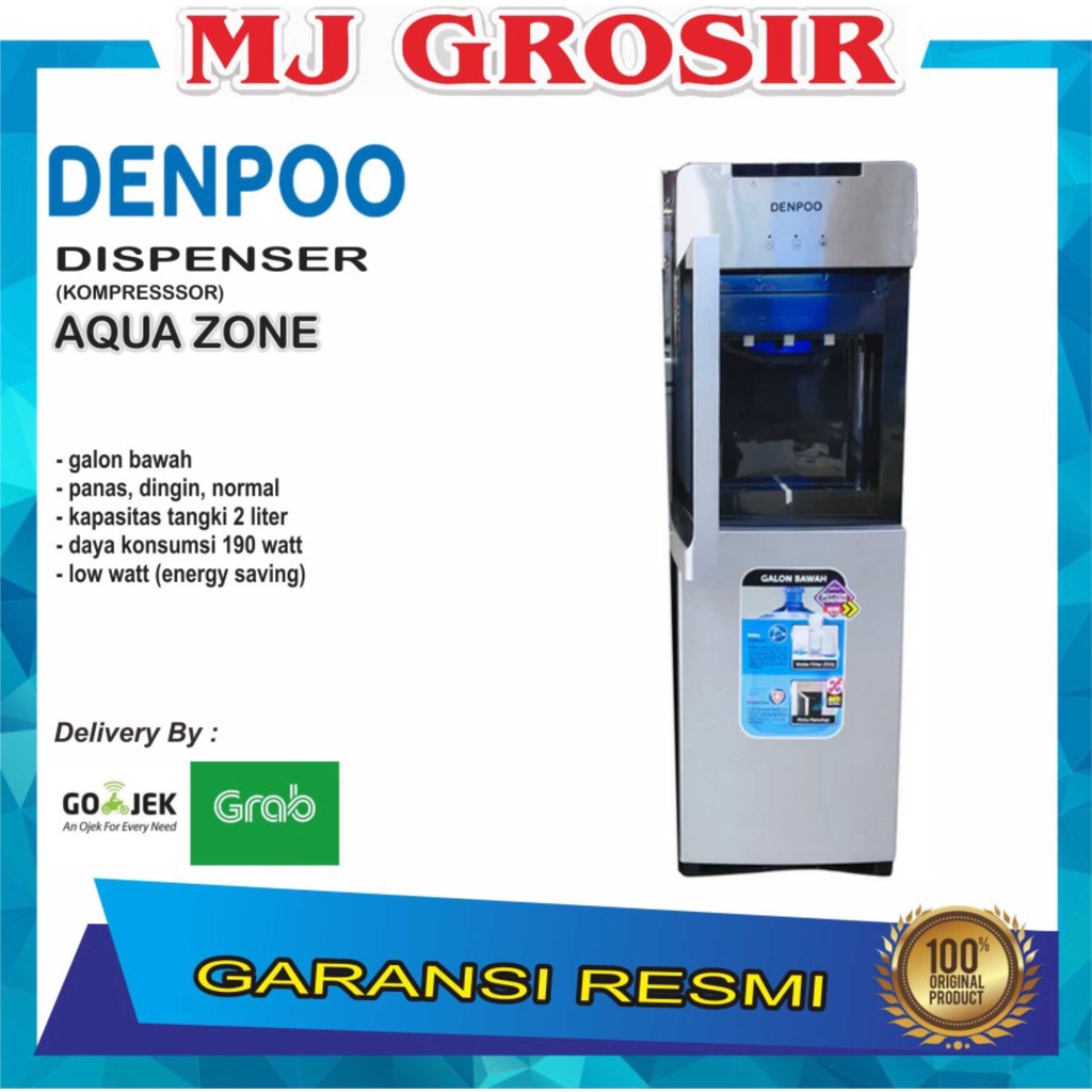 PROMO WATER DISPENSER DENPOO AQUAZONE HOT &amp; COOL