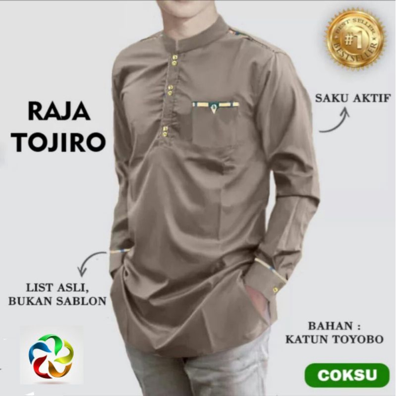 Baju Koko Pria terbaik,terbaru, terkeren,termurah Raja Tojiro