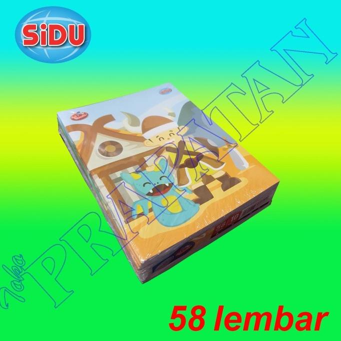 

Buku Tulis Sidu 58 lembar (10 buku)