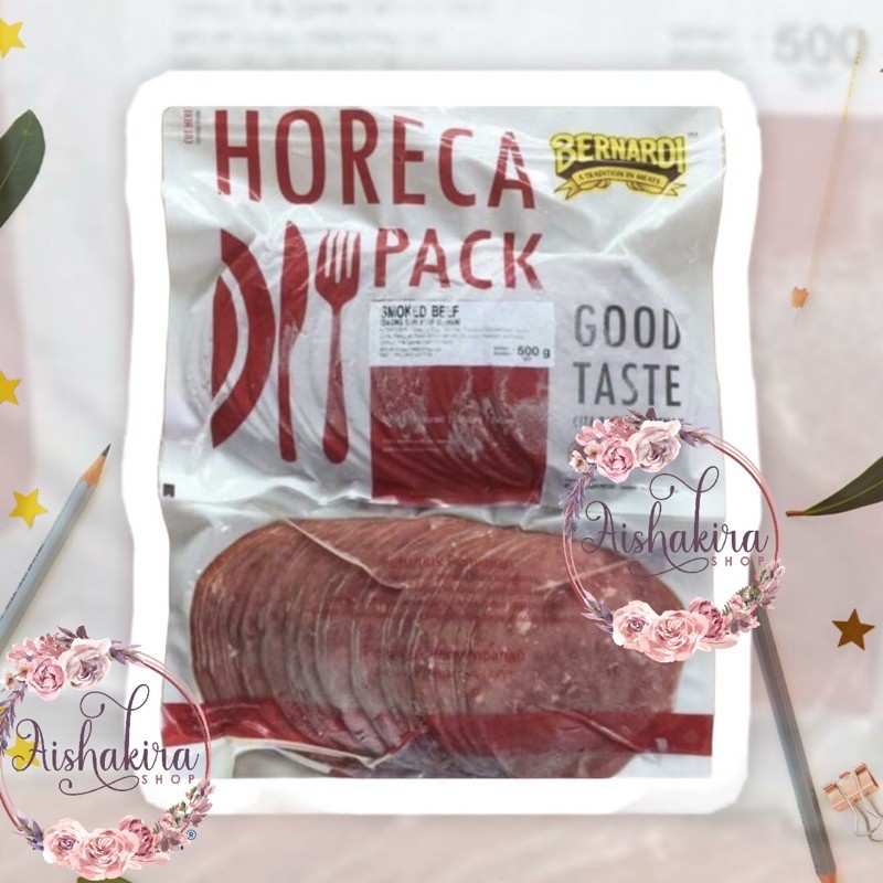 Bernardi smoked beef horeca pack 500gr