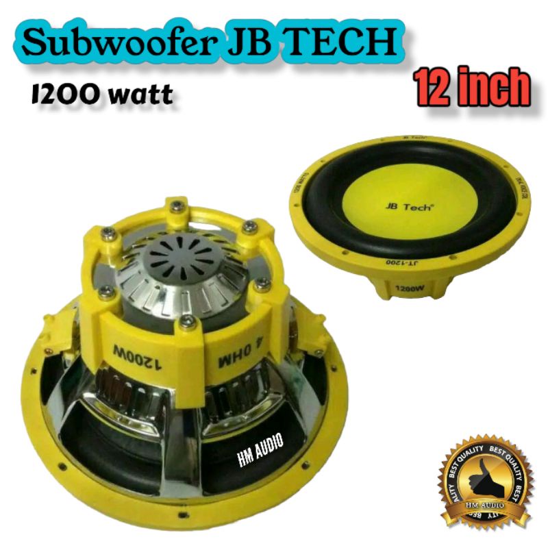 Speaker 12 inch Subwoofer  JB TECH  Subwofer JBTECH 12 inch 1200watt