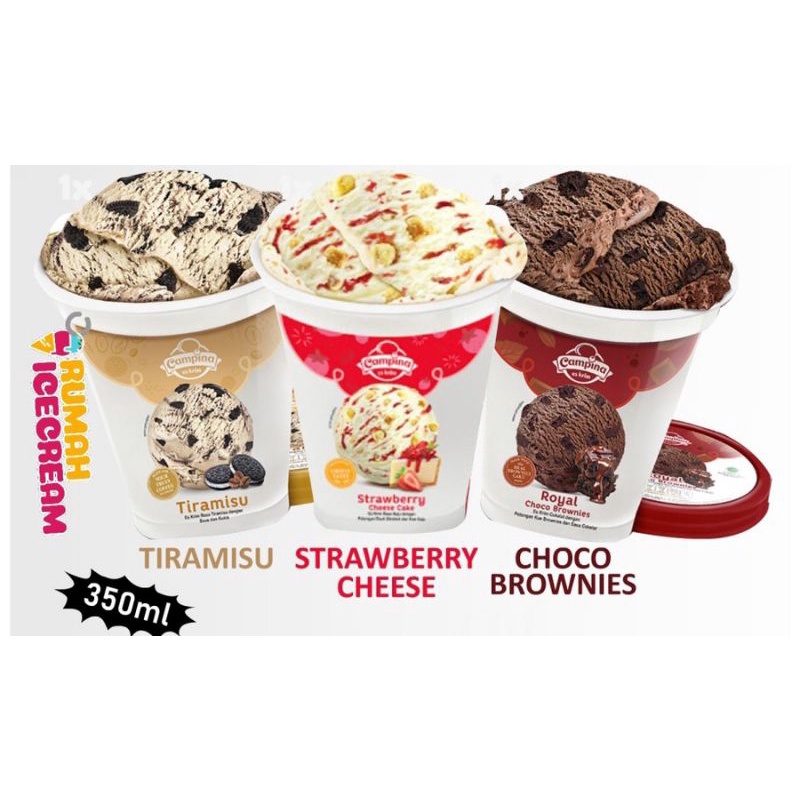 ES CREAM CAMPINA CAKE SERIES 350 ML