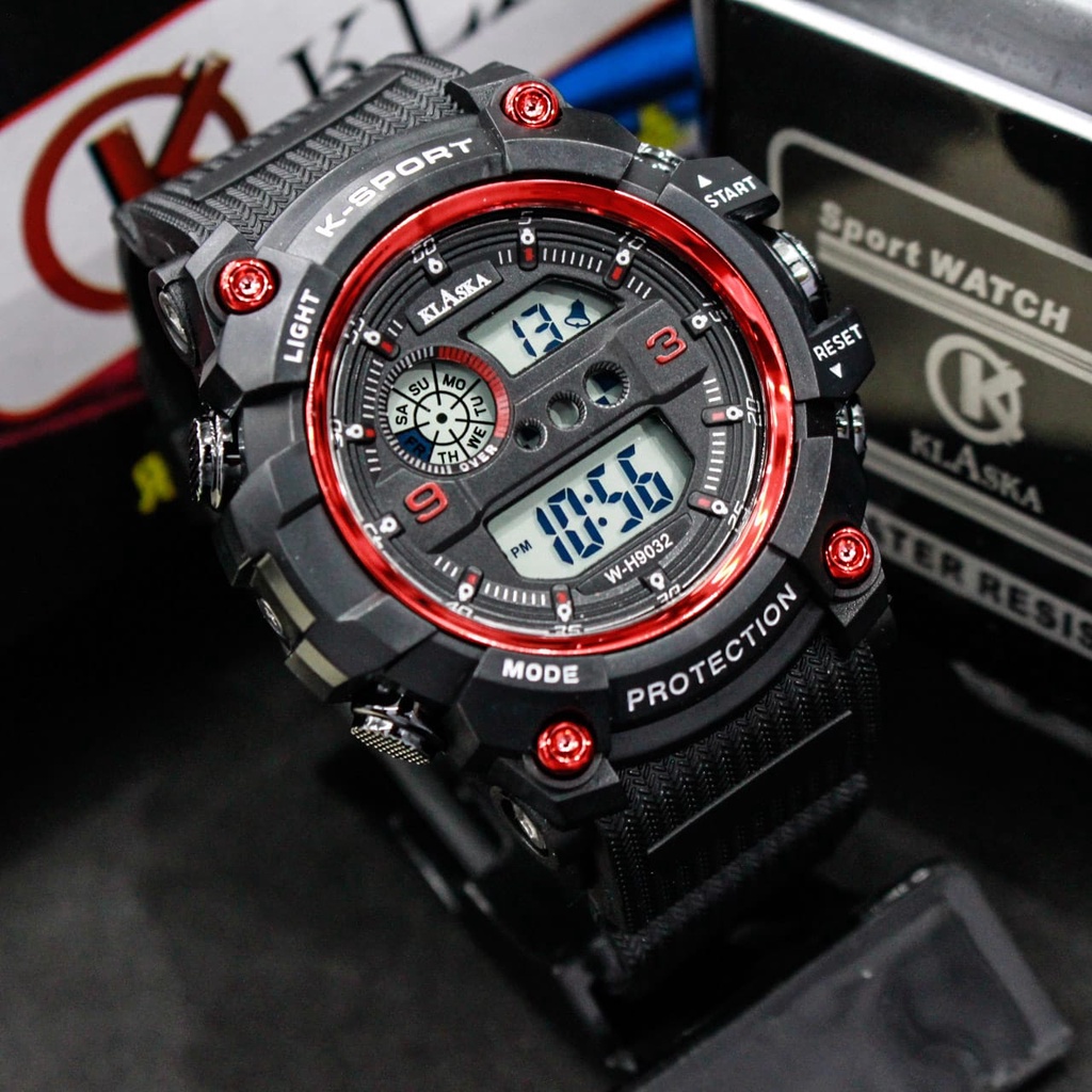 JAM TANGAN TERBARU KLASKA W-H9032 ORIGINAL/ WATRRESISTENT